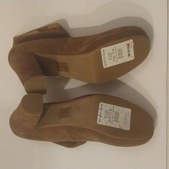 Jeffrey Campbell California Aurora Ibiza Last womens shoes size 10 brown suede - Picture 6 of 8